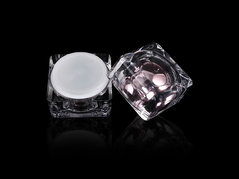 50g Square Acrylic Cosmetic Jar A06