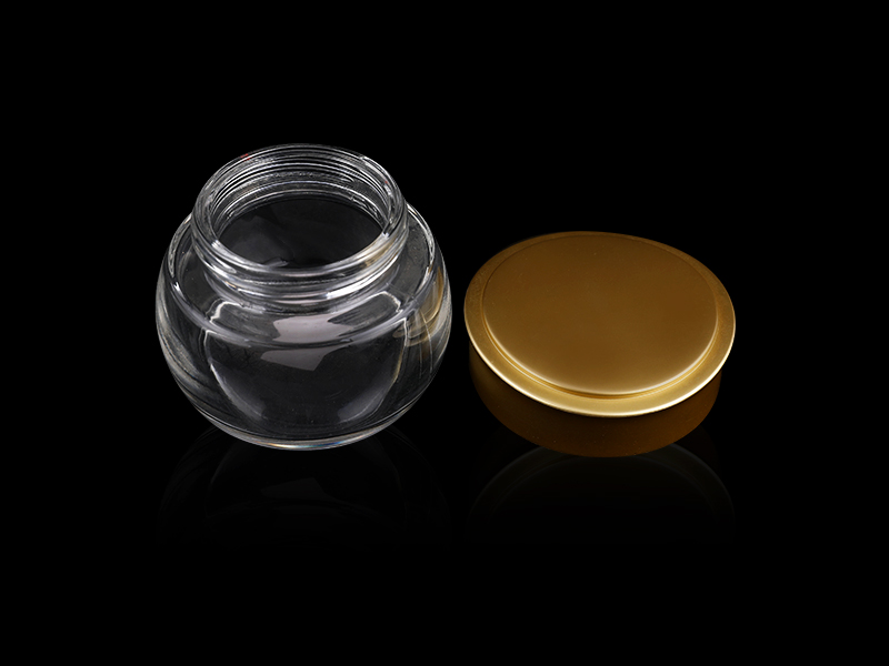 Transparent Cosmetic Glass Jar B20