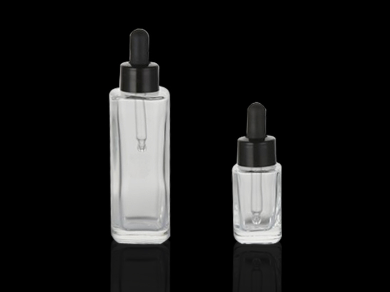 Transparent Dropper Glass Bottle BW1D